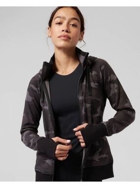 Athleta Triumph Camo hoodie